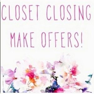 Closet closing soon!